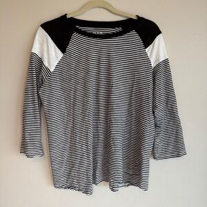 Classic Striped Long Sleeve Top